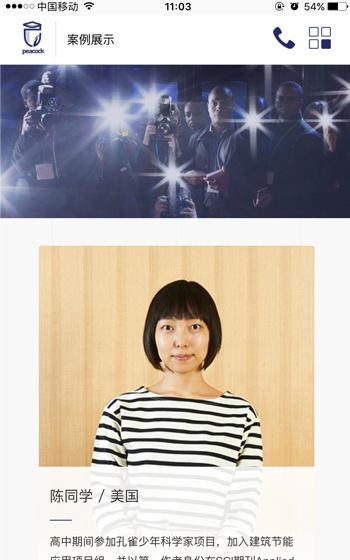 孔雀大講堂網站案例圖片1