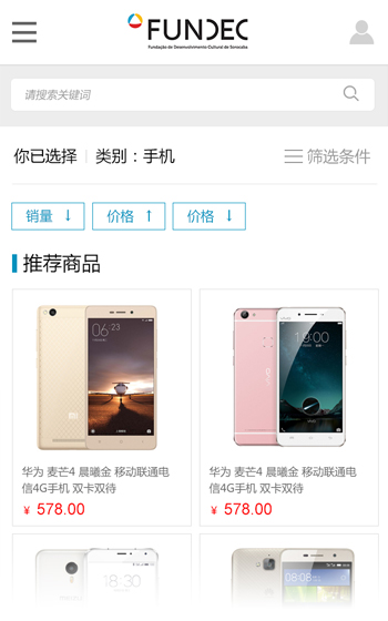 商城一網站案例圖片1