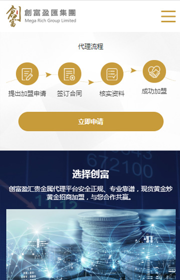創富盈匯集團有限公司網站案例圖片1