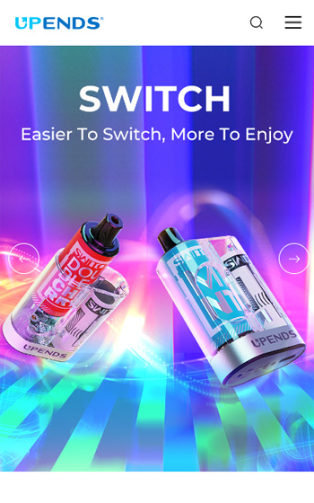 Upends霧化器網站案例圖片1
