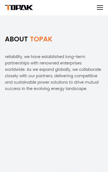 拓湃新能源網站案例圖片2