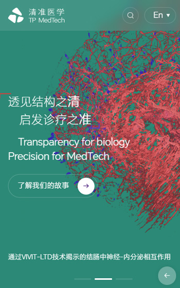 北京清準醫學網站案例圖片0