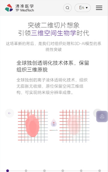 北京清準醫學網站案例圖片1
