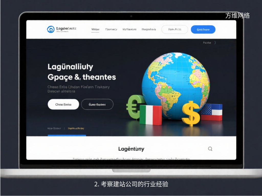 2. 考察建站公司的行業(yè)經(jīng)驗