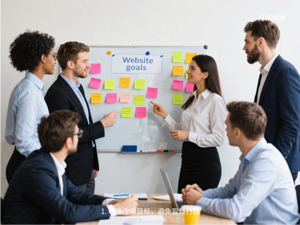 1. 明確改版目標,避免盲目行動