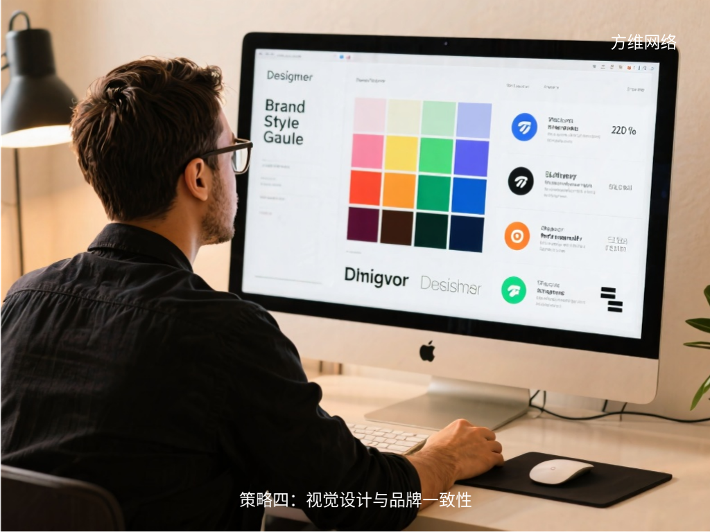 策略四：視覺設(shè)計與品牌一致性