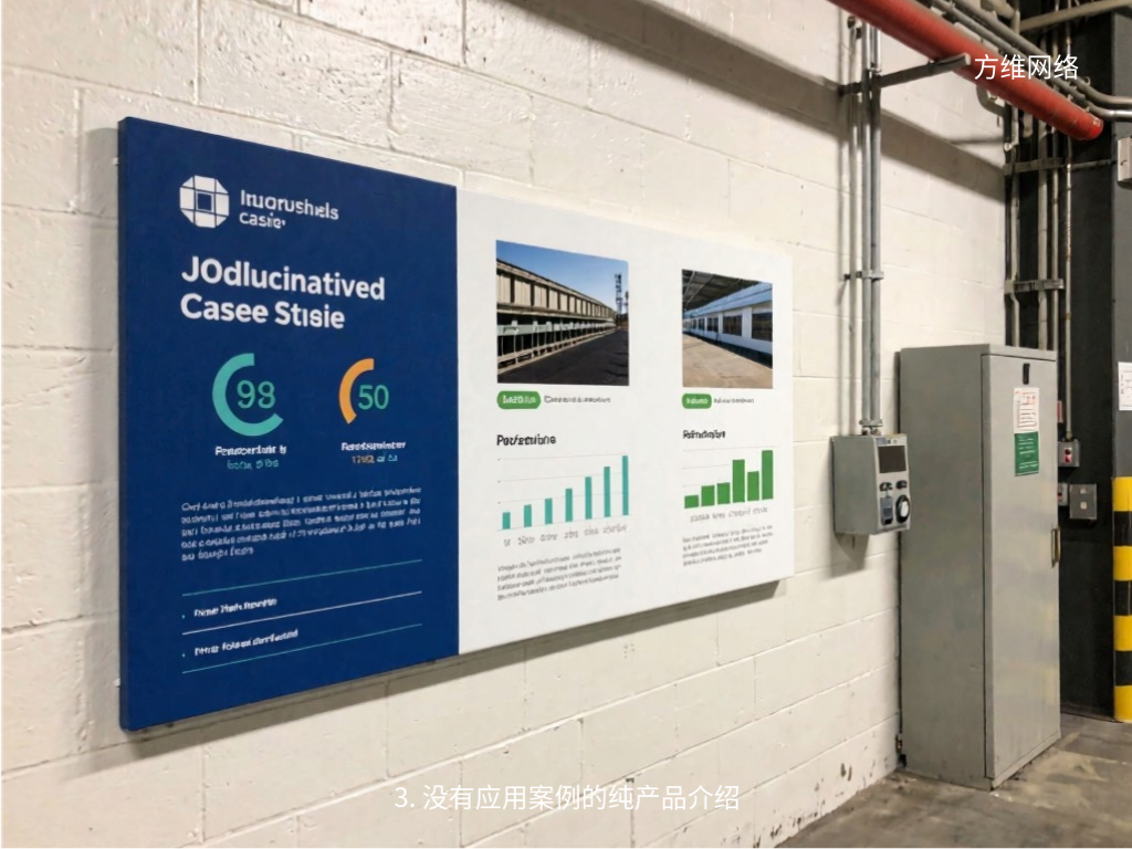 3. 沒有應(yīng)用案例的純產(chǎn)品介紹