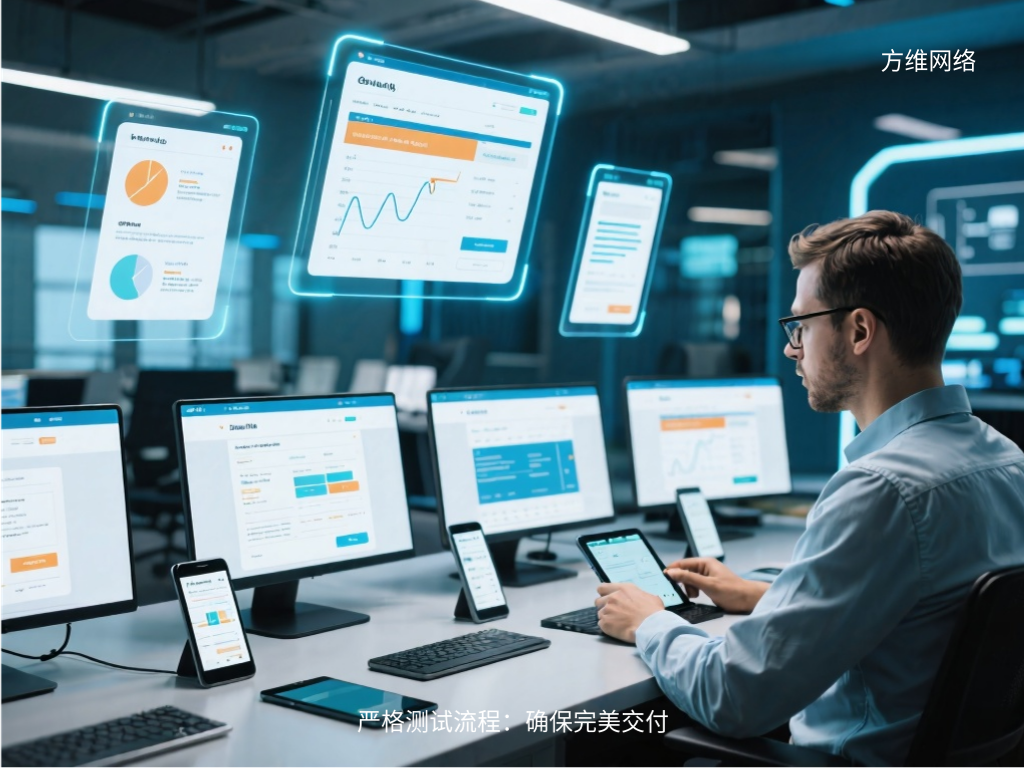 嚴格測試流程:確保完美交付