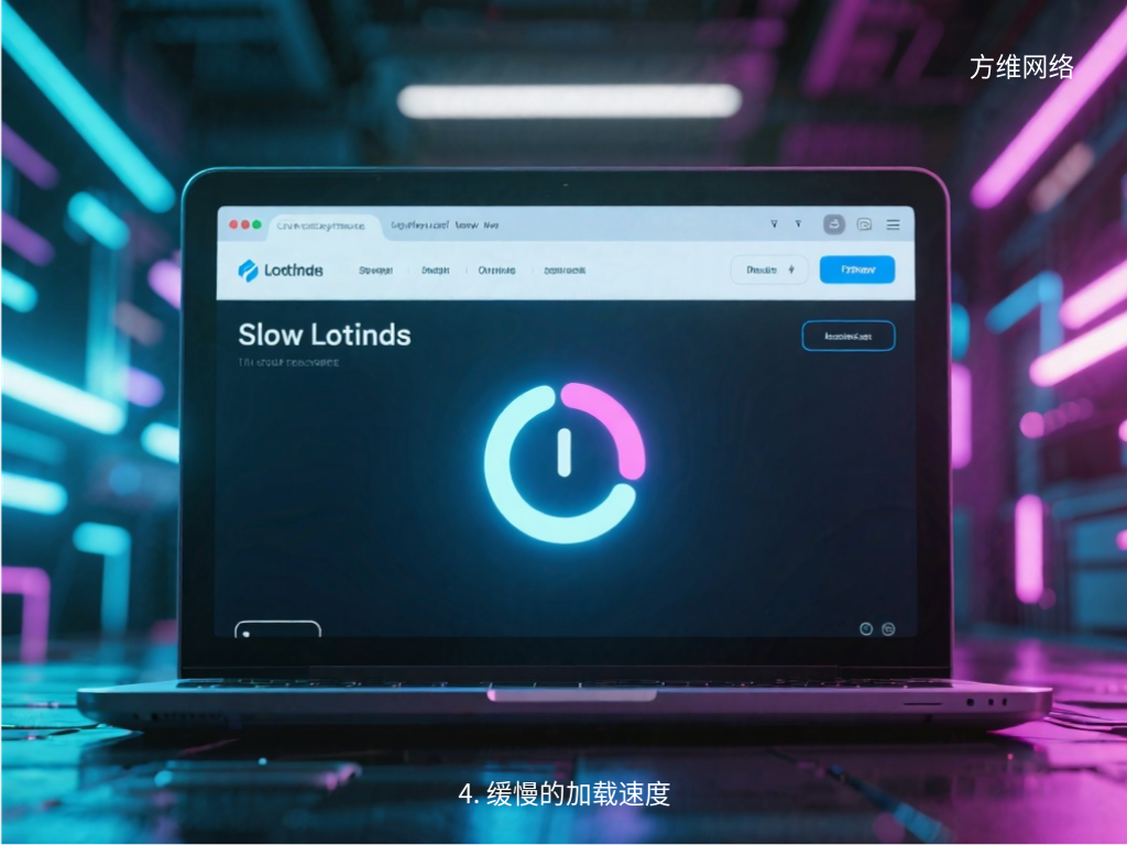 4. 緩慢的加載速度