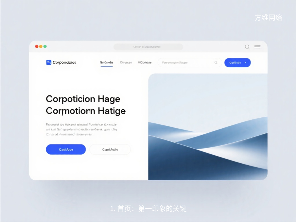 1. 首頁：第一印象的關鍵