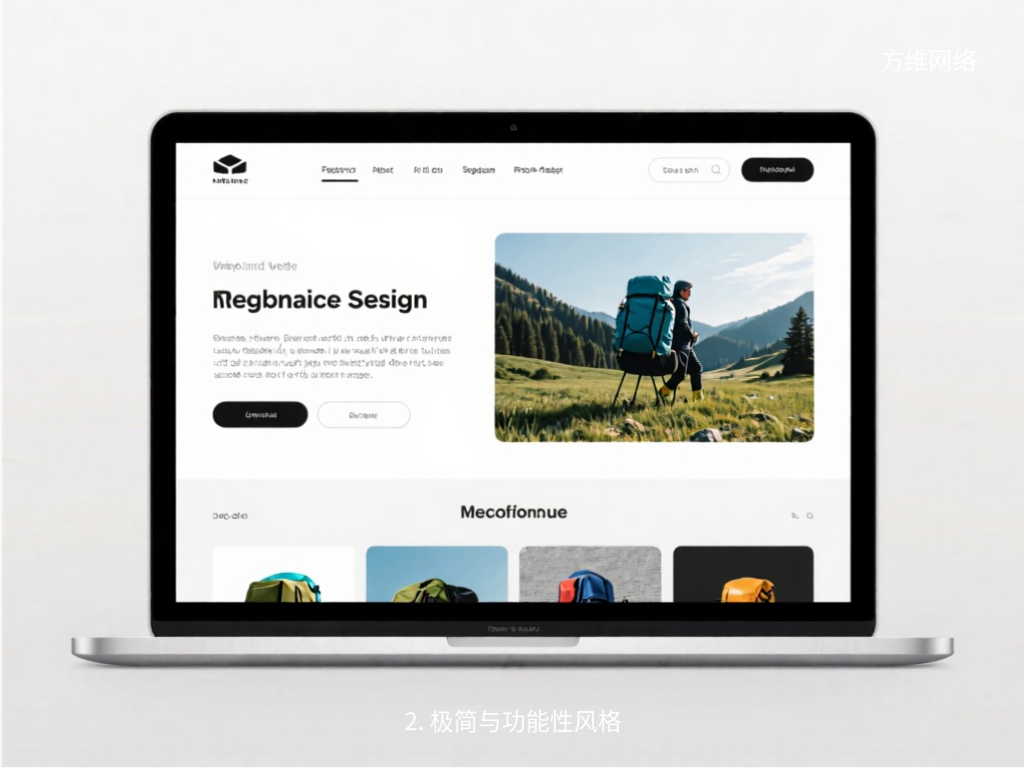 2. 極簡與功能性風格