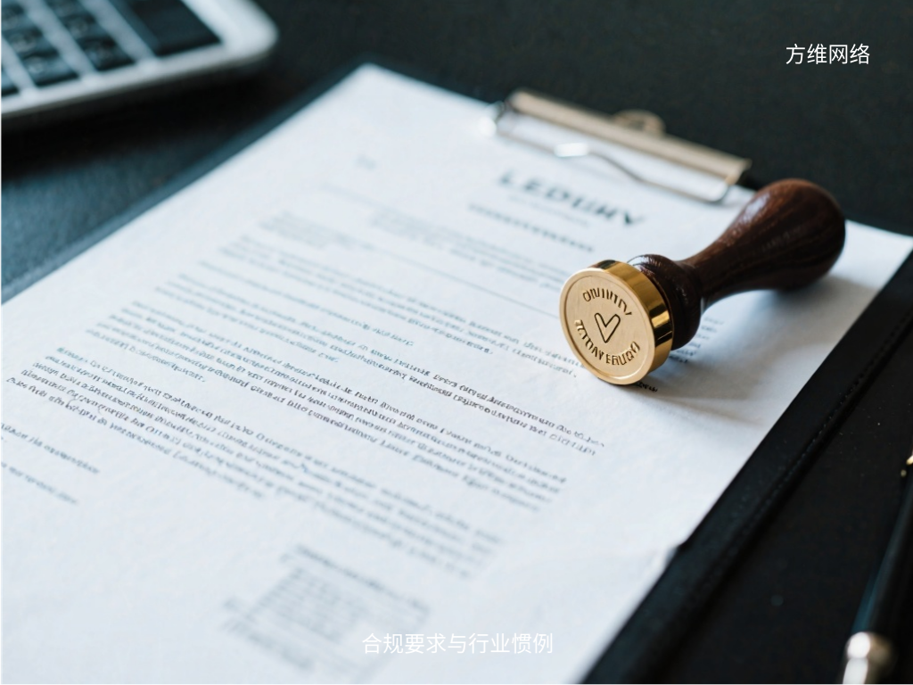 合規要求與行業慣例