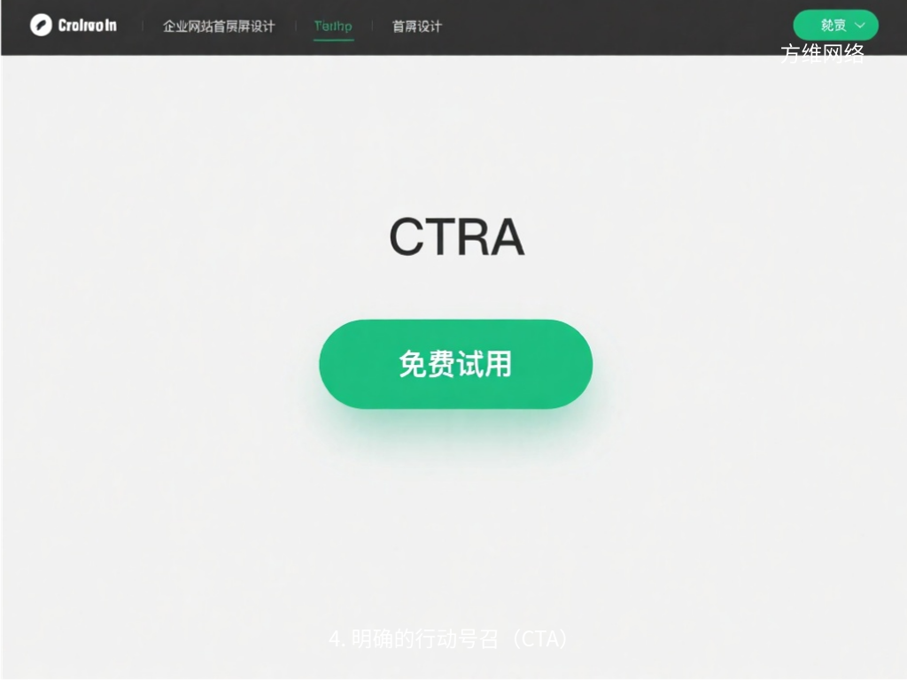 4. 明確的行動號召(CTA)