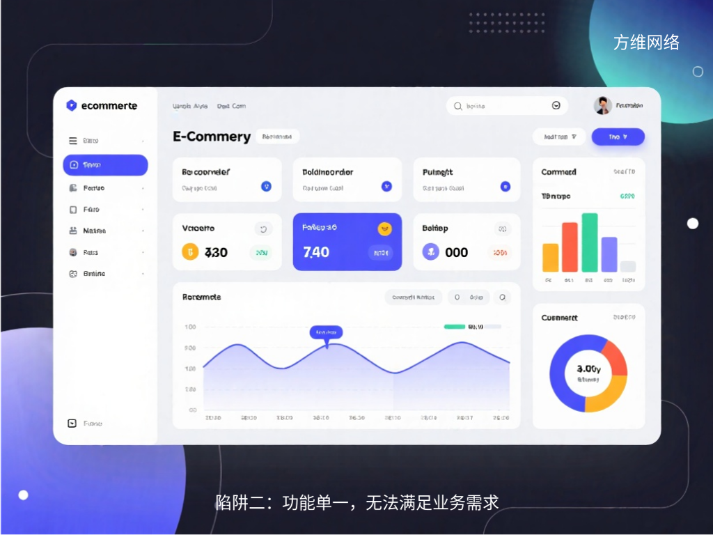 陷阱二:功能單一,無法滿足業(yè)務(wù)需求