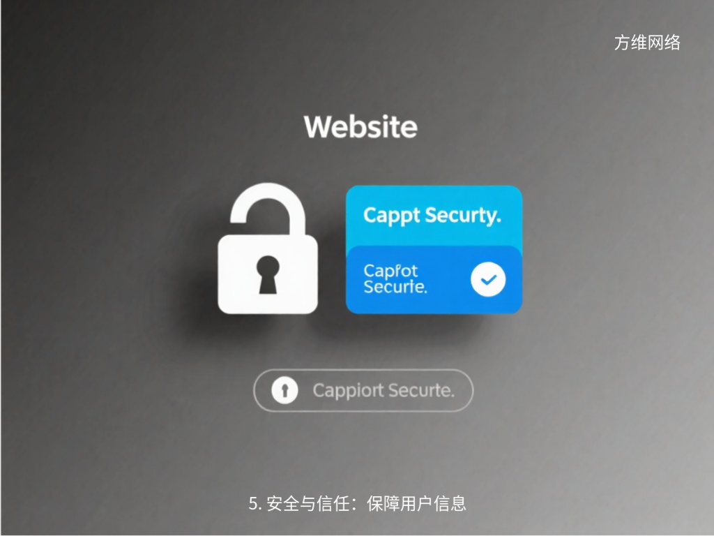 5. 安全與信任：保障用戶信息