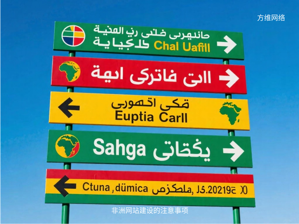 非洲網站建設的注意事項