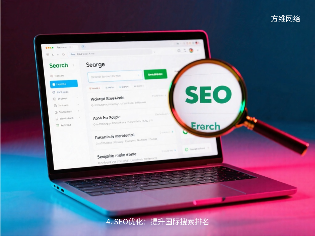 4. SEO優化：提升國際搜索排名