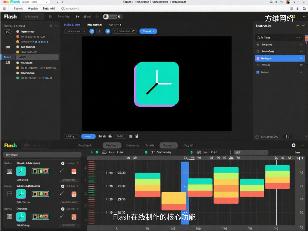 Flash在線制作的核心功能