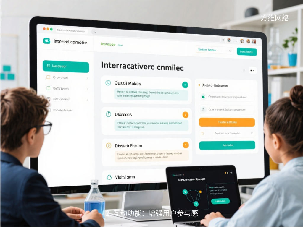 2. 互動功能:增強用戶參與感