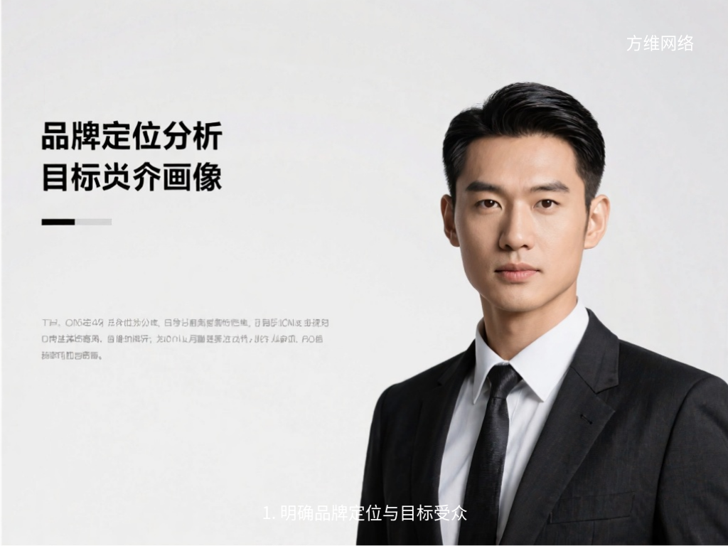 1. 明確品牌定位與目標(biāo)受眾