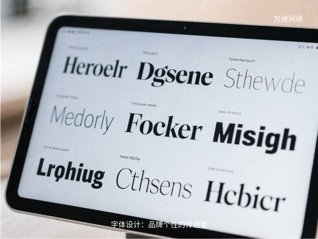 字體設(shè)計:品牌個性的傳遞者