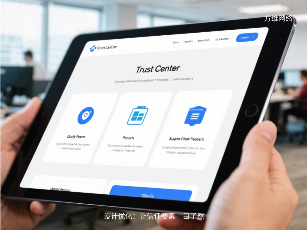 設計優化:讓信任要素一目了然