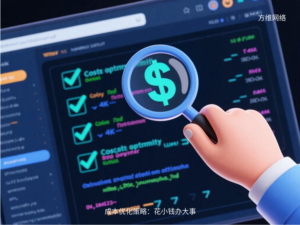 成本優(yōu)化策略:花小錢辦大事