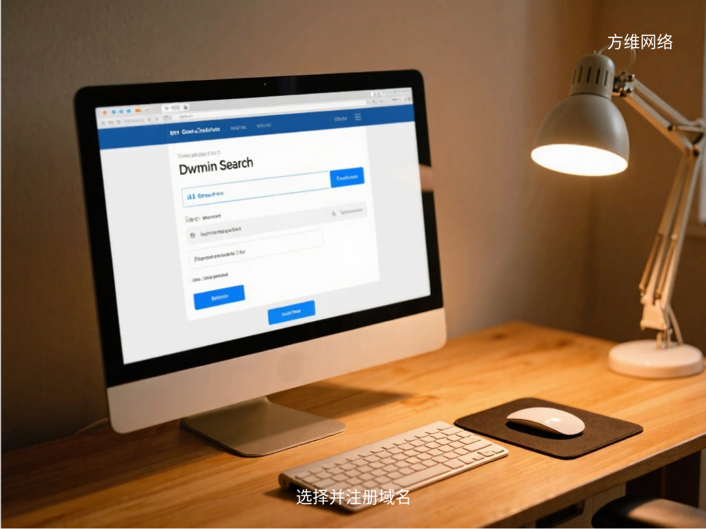 選擇并注冊域名