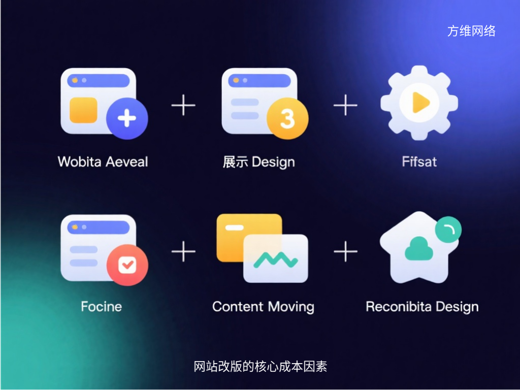 網站改版的核心成本因素