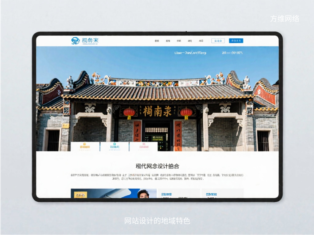 網(wǎng)站設計的地域特色