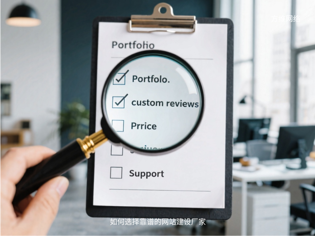 如何選擇靠譜的網站建設廠家