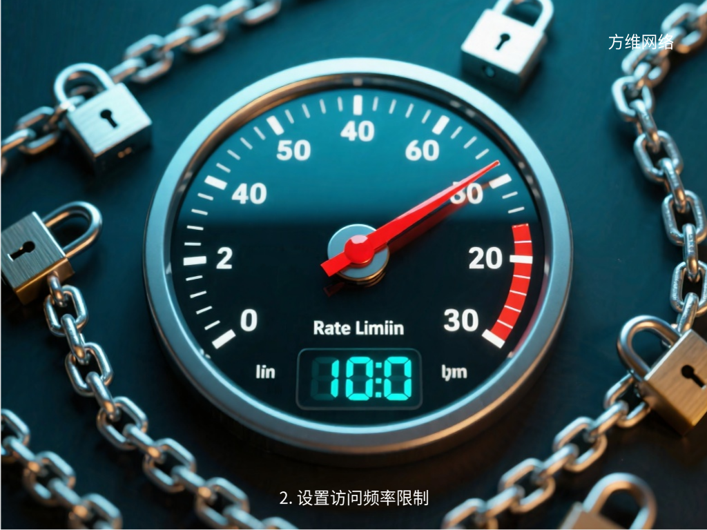 2. 設置訪問頻率限制