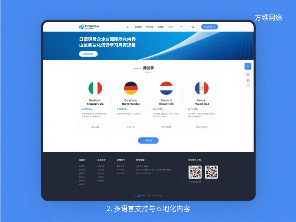 2. 多語言支持與本地化內容