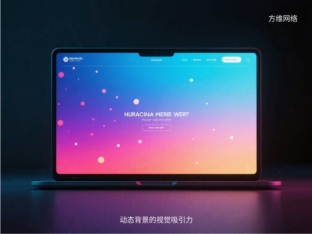動態(tài)背景的視覺吸引力