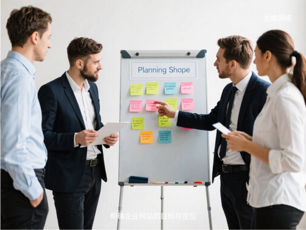 明確企業(yè)網(wǎng)站的目標(biāo)與定位