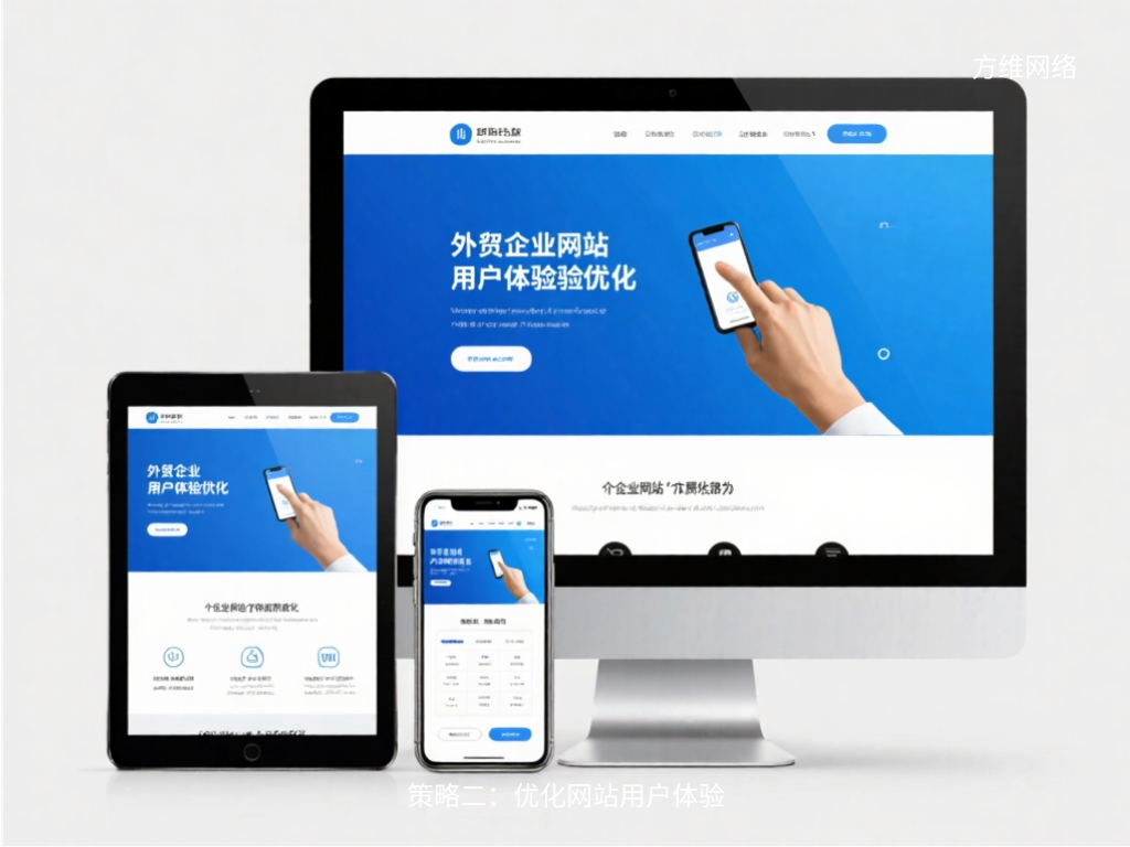 策略二：優(yōu)化網站用戶體驗