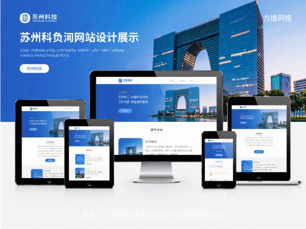 推薦二:蘇州某技術領先的外貿網站制作公司
