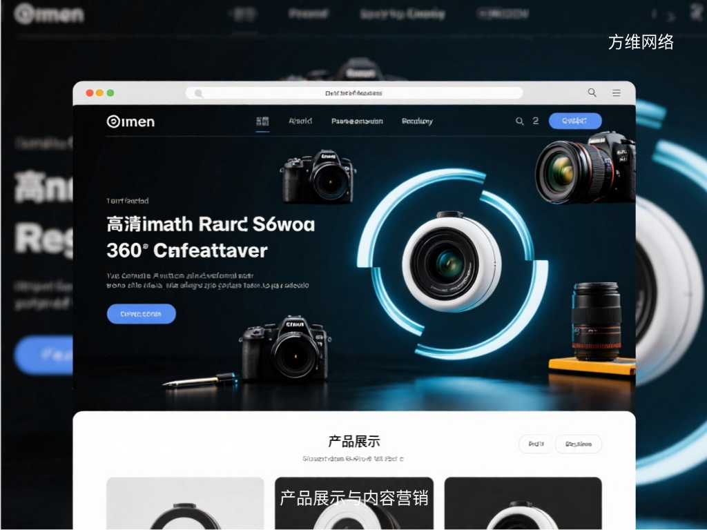 產品展示與內容營銷
