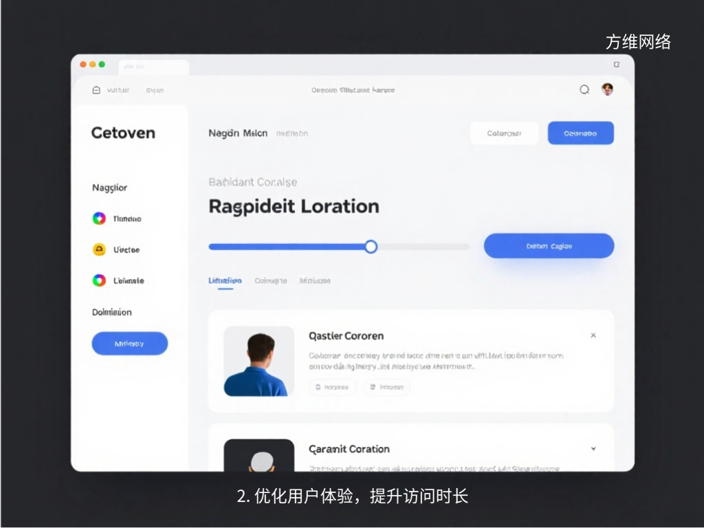 2. 優化用戶體驗,提升訪問時長