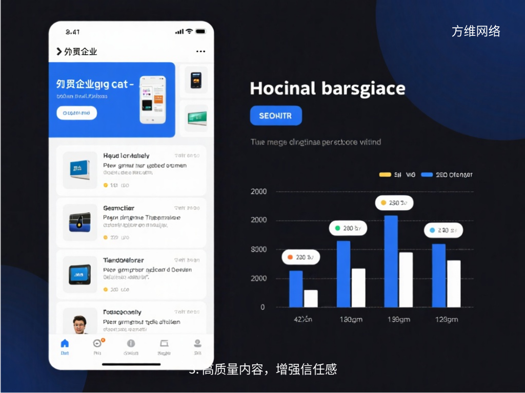 3. 高質量內容,增強信任感