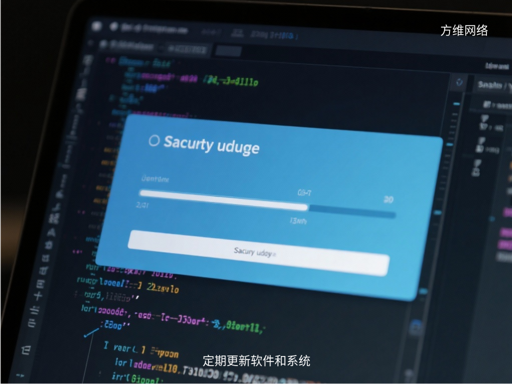 定期更新軟件和系統