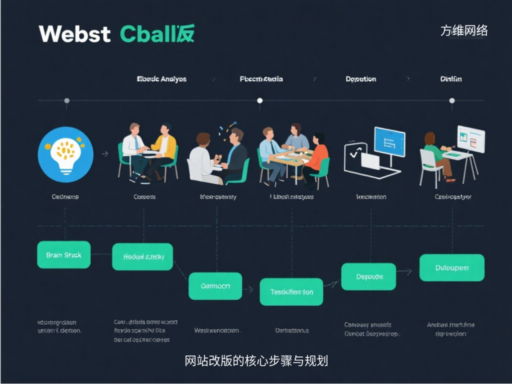 網站改版的核心步驟與規劃