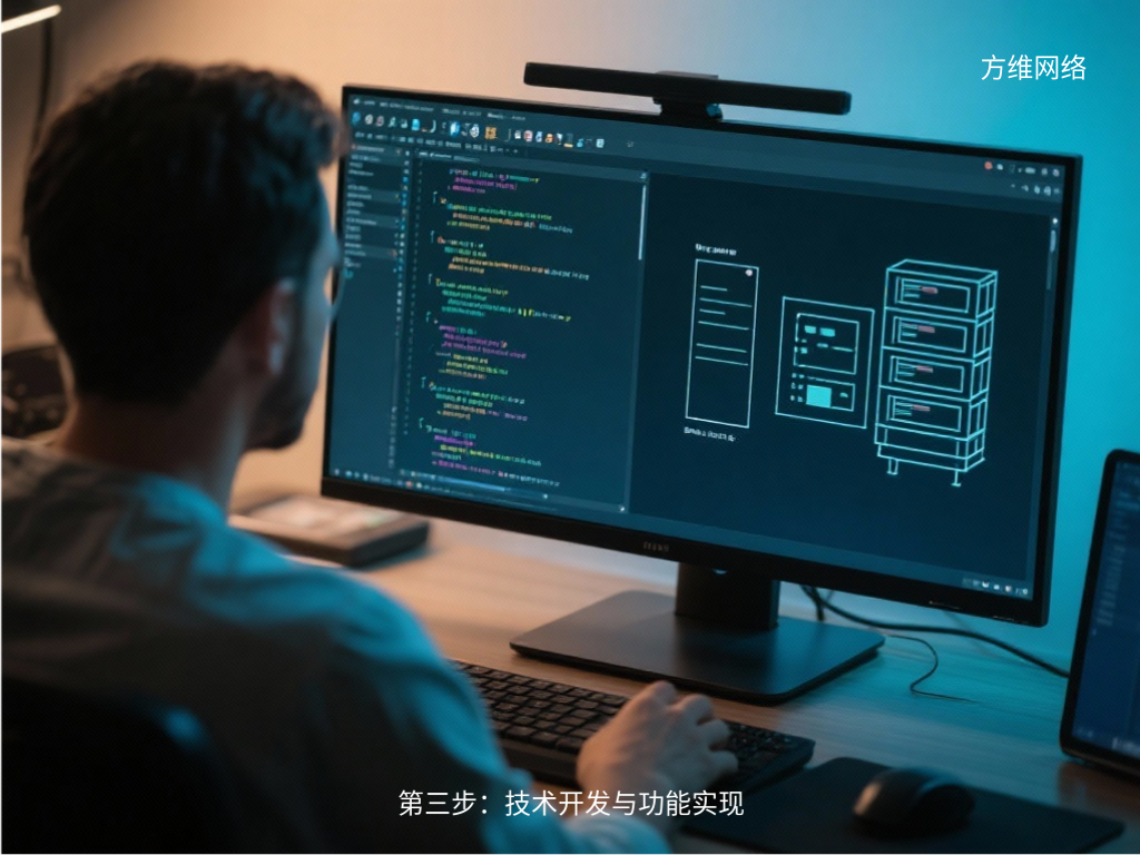 第三步:技術開發(fā)與功能實現(xiàn)