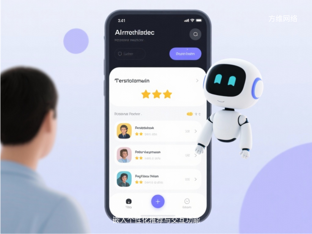 嵌入個性化推薦與交互功能