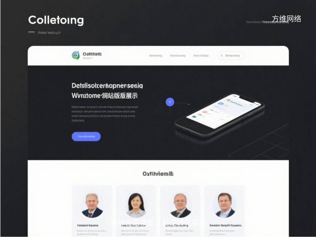 選擇合適模板:奠定轉化基礎