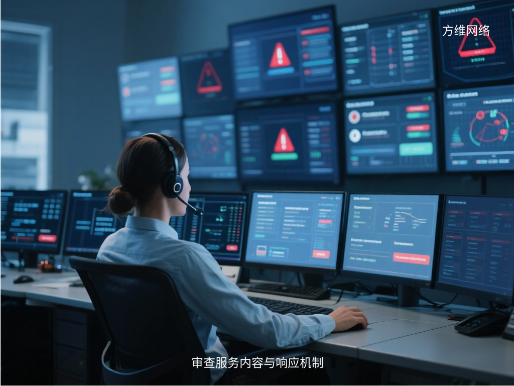 審查服務內容與響應機制