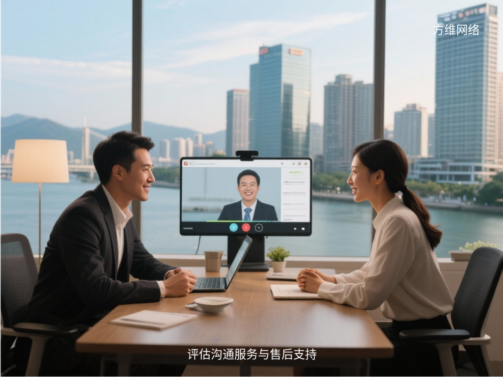 評估溝通服務與售后支持