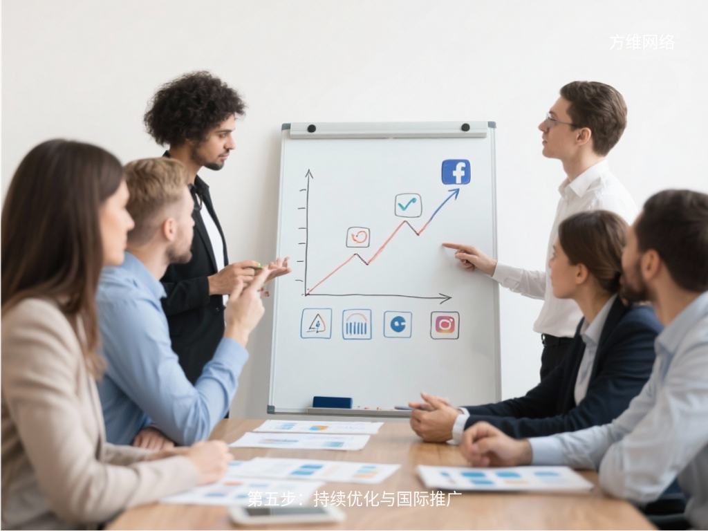 第五步:持續(xù)優(yōu)化與國(guó)際推廣