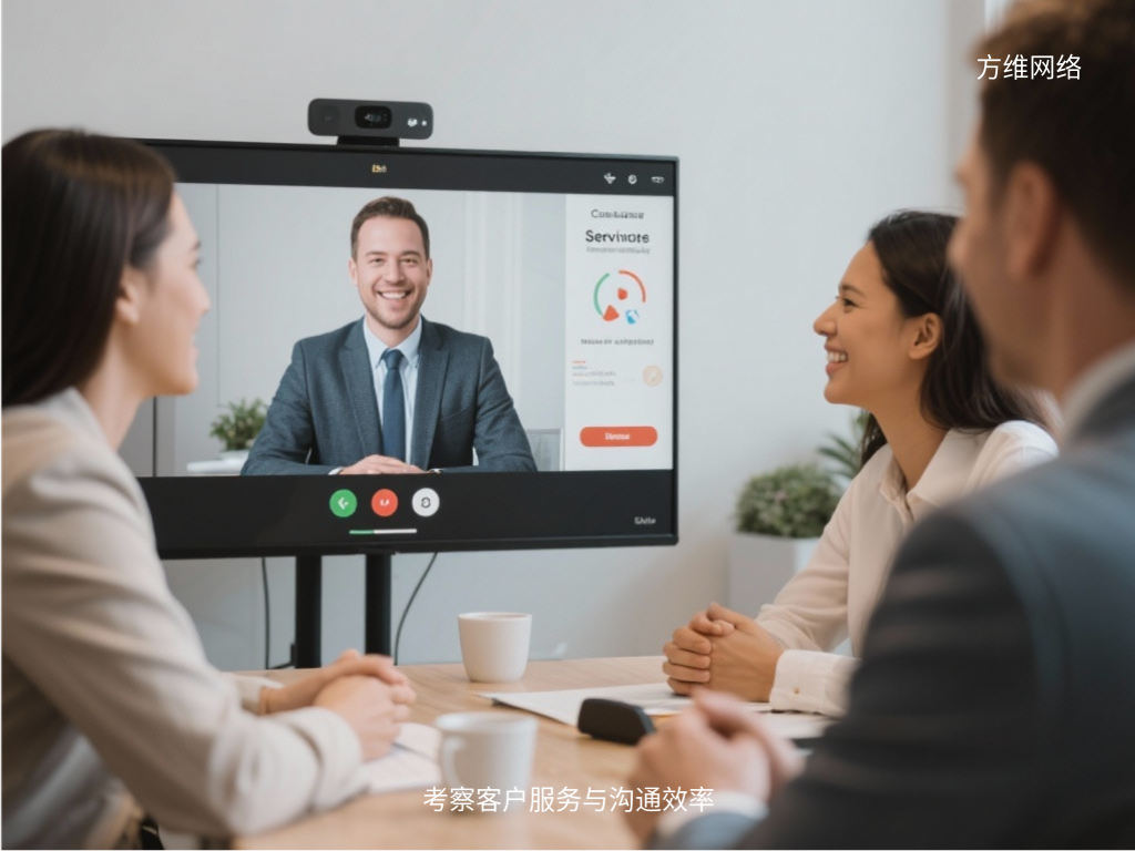 考察客戶服務與溝通效率