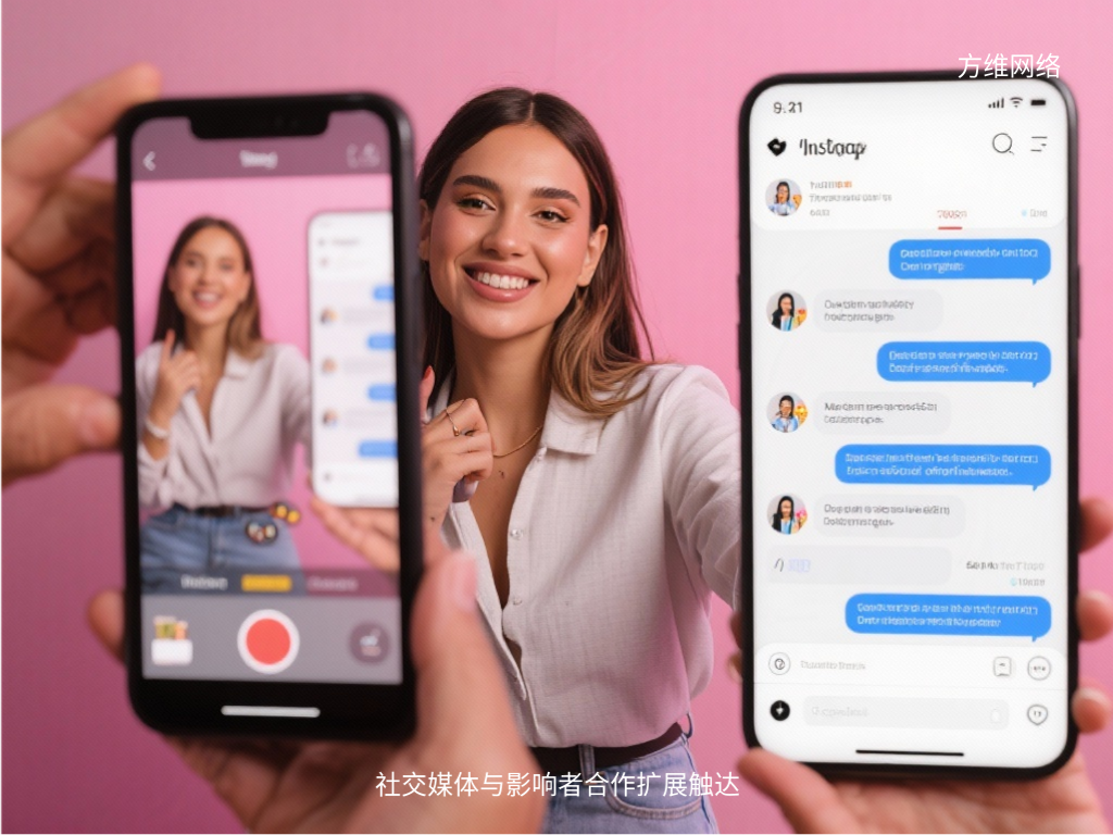 社交媒體與影響者合作擴展觸達